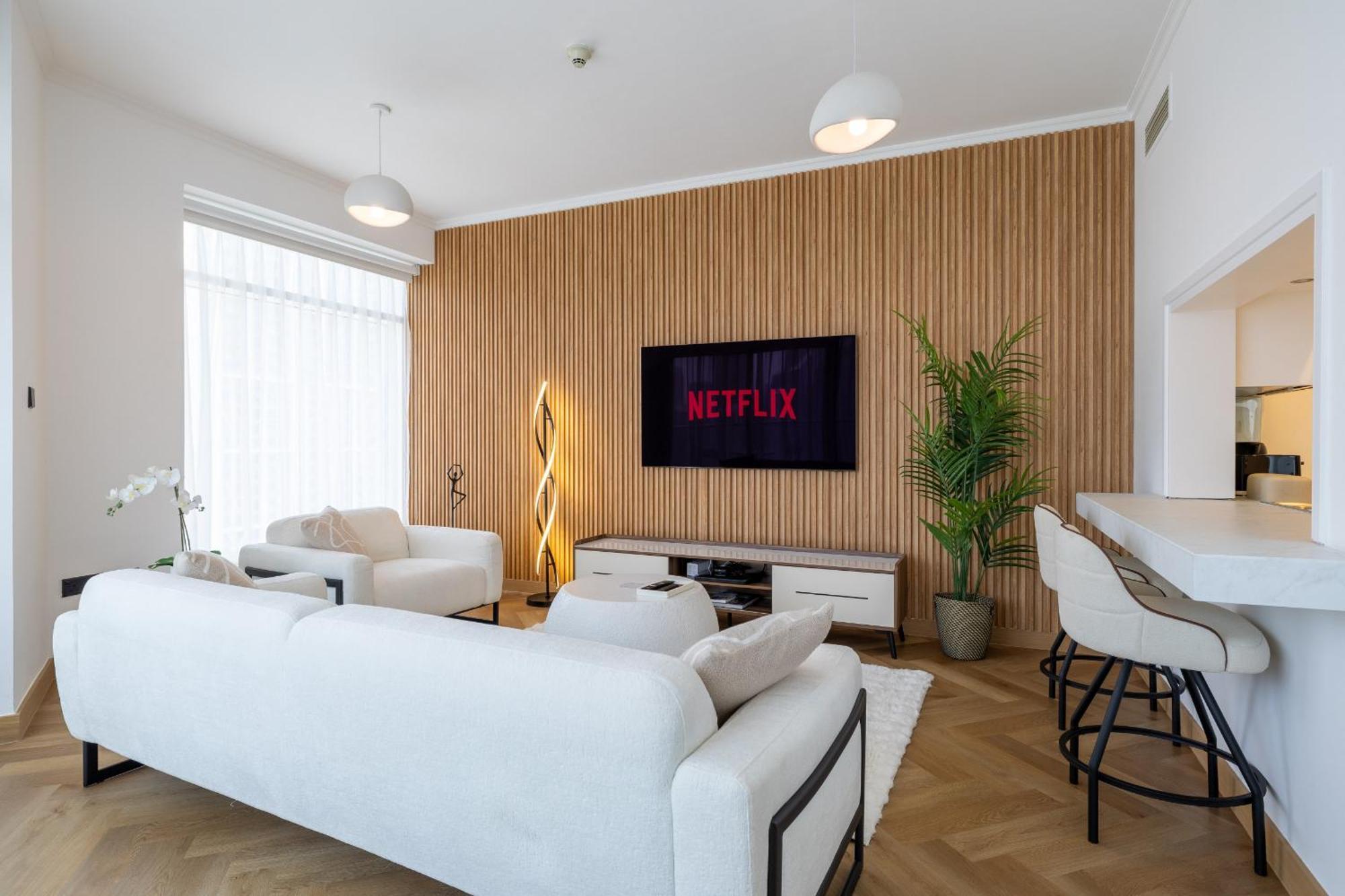 Upgraded Apartment With Stunning Burj Khalifa View Dubái Exterior foto