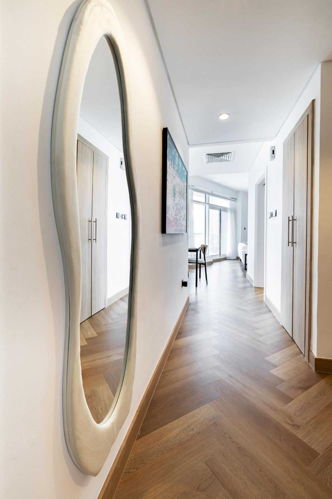 Upgraded Apartment With Stunning Burj Khalifa View Dubái Exterior foto